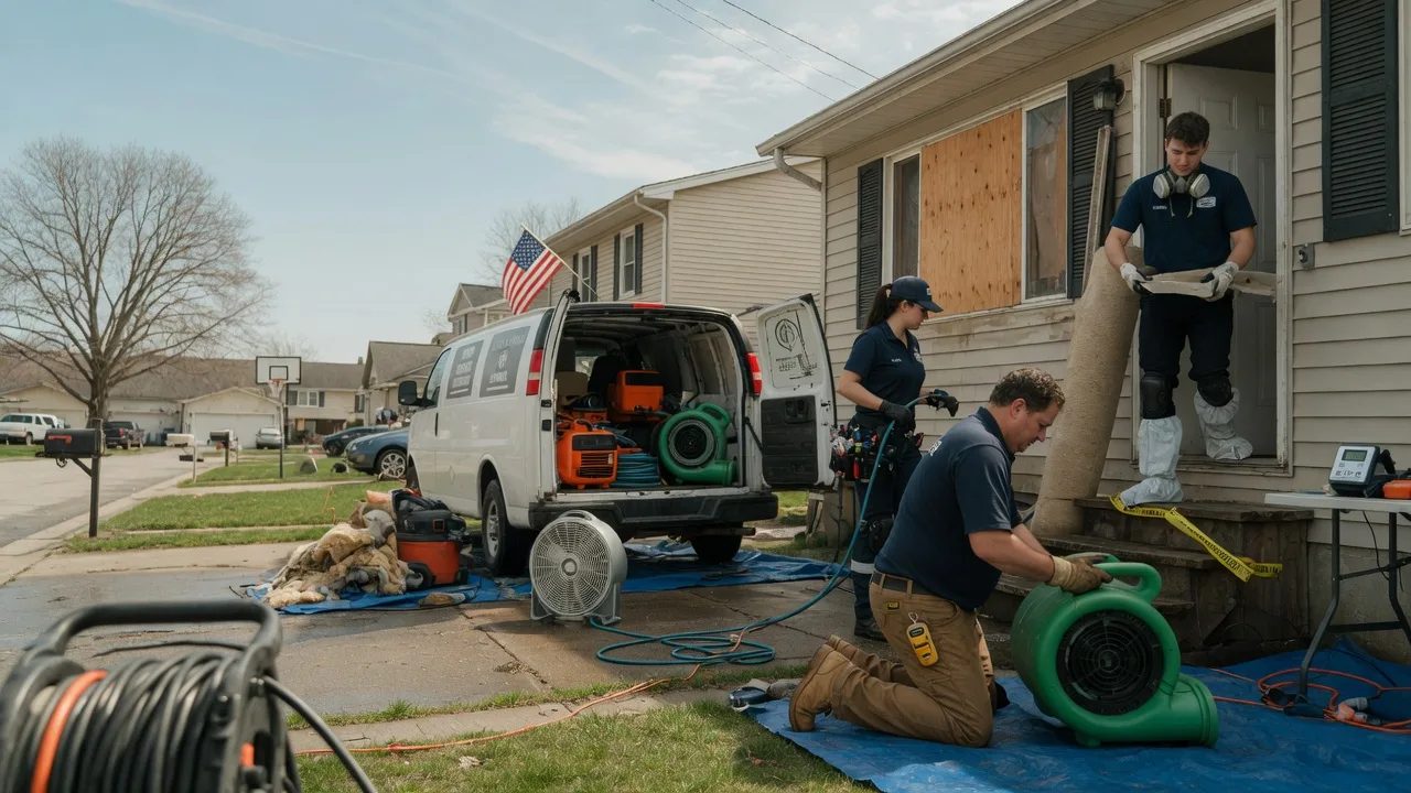 Water Damage Restoration in Twin Lakes, WI near me